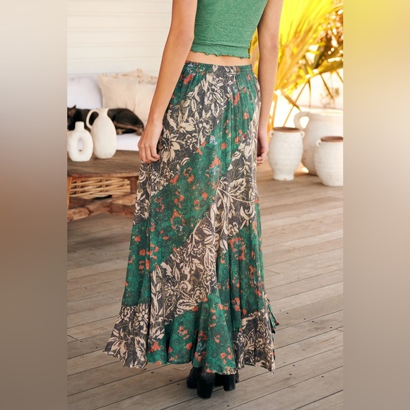 Jackie Maxi Skirt - Charcoal ~ Free People Small - Picture 1 of 16